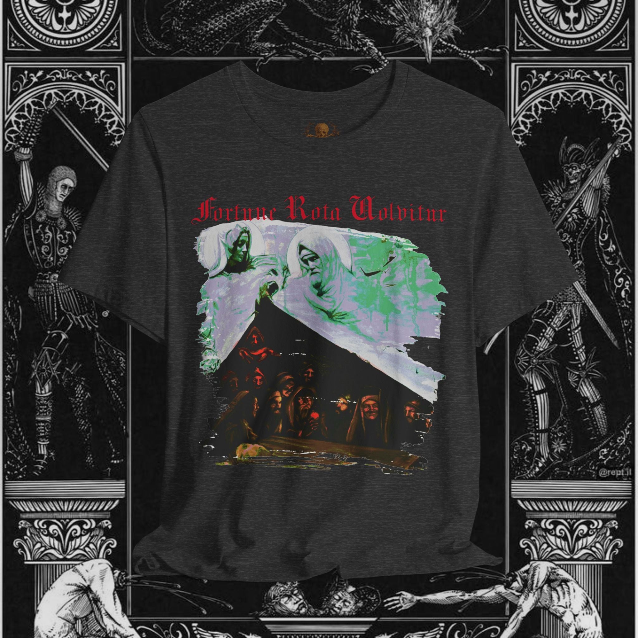 Divine Justice Medieval Fantasy Graphic T-Shirt