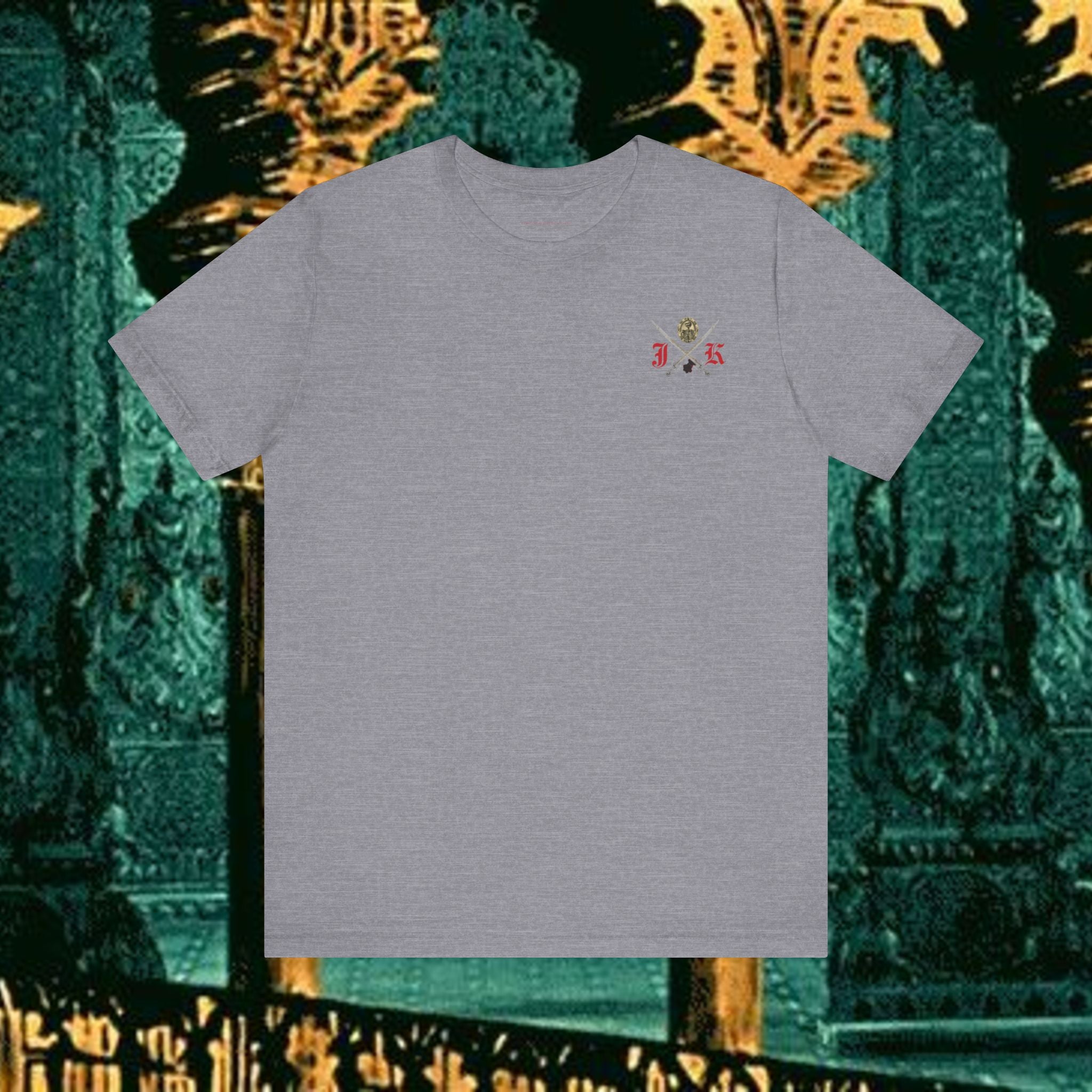 Mythic Vitalism, Sanguis Christianus Vetus Exploration and Adventure Inspired Graphic T Shirt Back Version