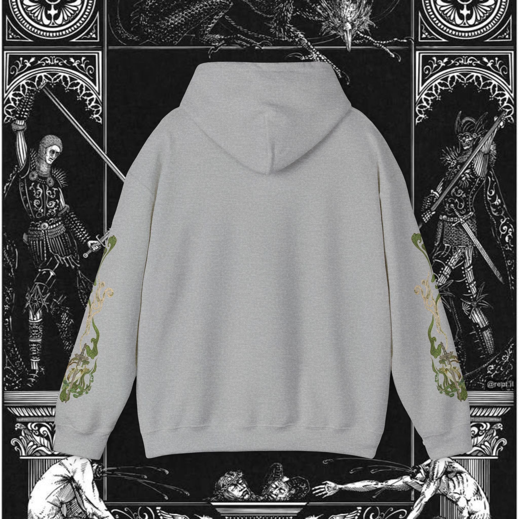 The Last Temptation Medieval Fantasy Graphic Hoodie