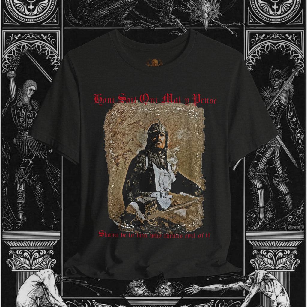 The Knight's Rest Medieval Fantasy Graphic T Shirt