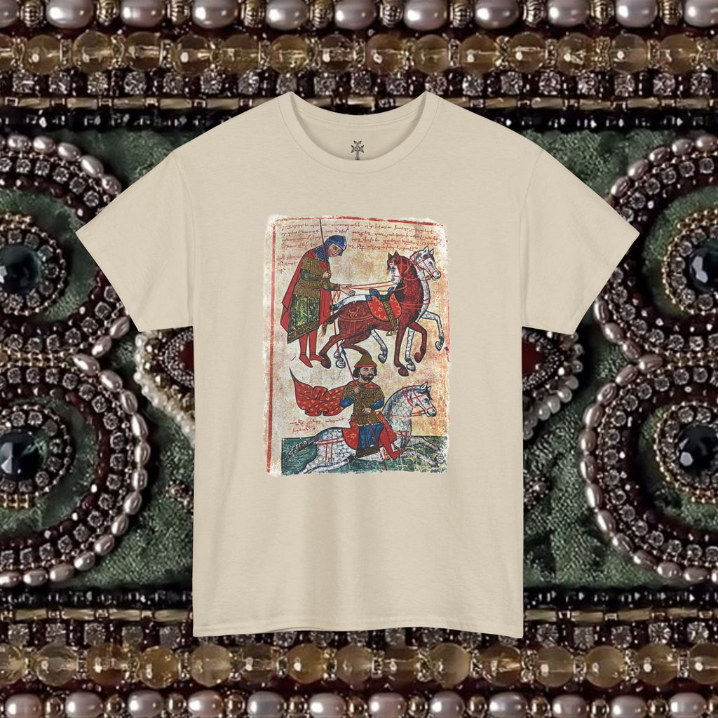 Ancient Armenian Manuscript Religious Graphic T-Shirt