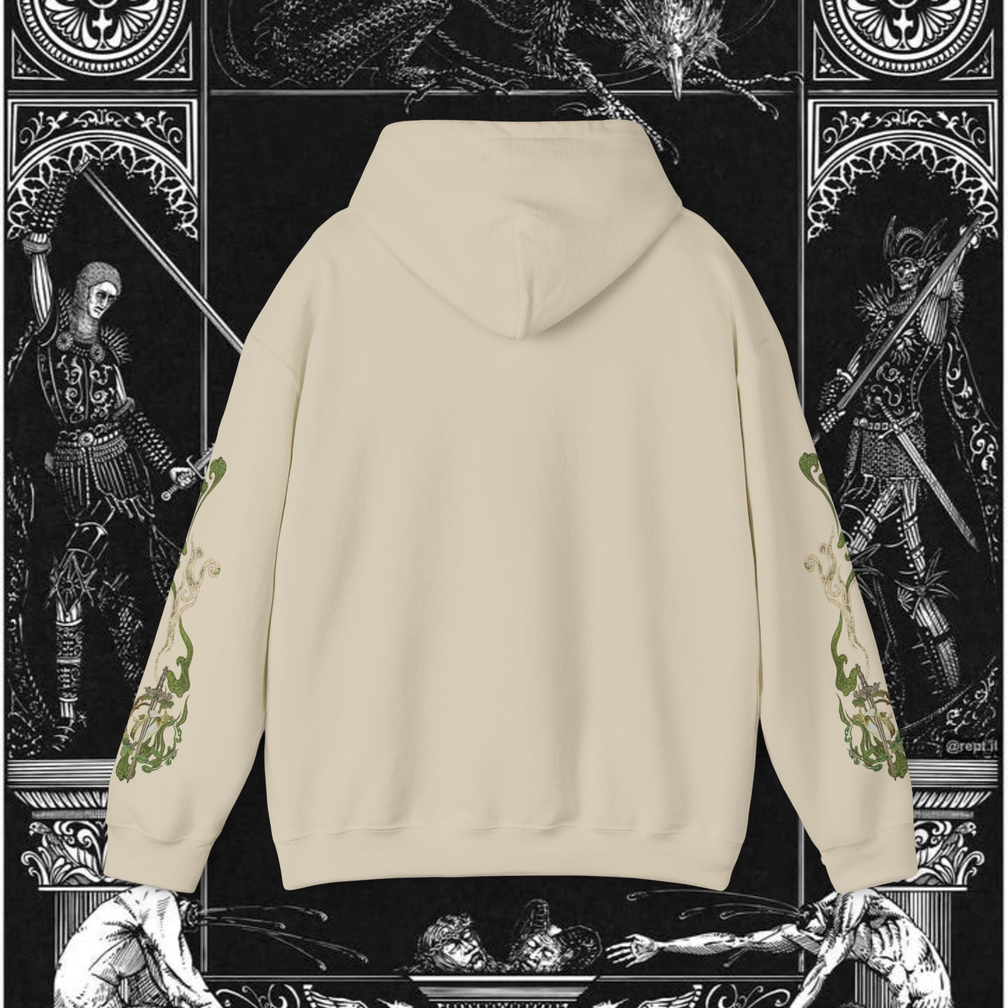 The Last Temptation Medieval Fantasy Graphic Hoodie
