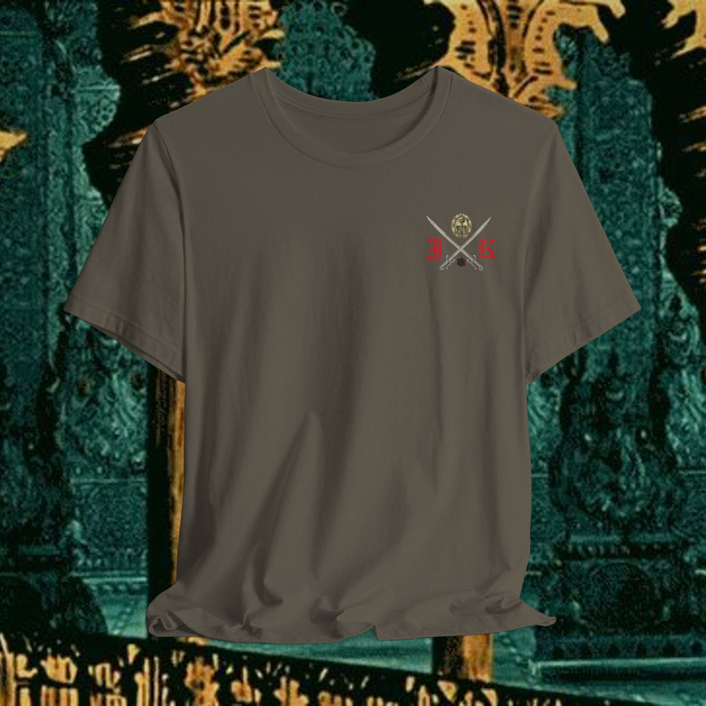 Sons of the Steppe Mythical Medieval Inspired Graphic T Shirt Back Version