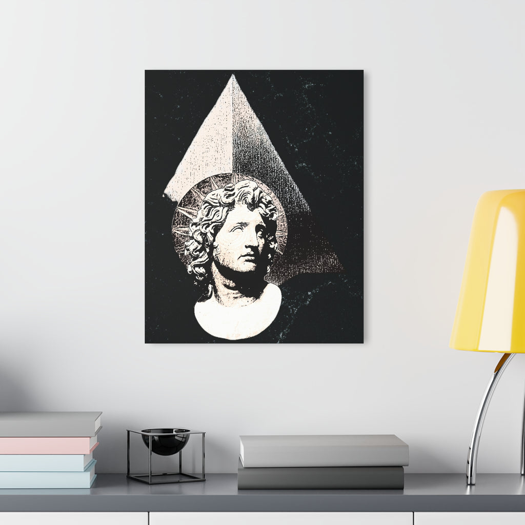 Alexander The Great In Egypt Pyramid Acrylic Print