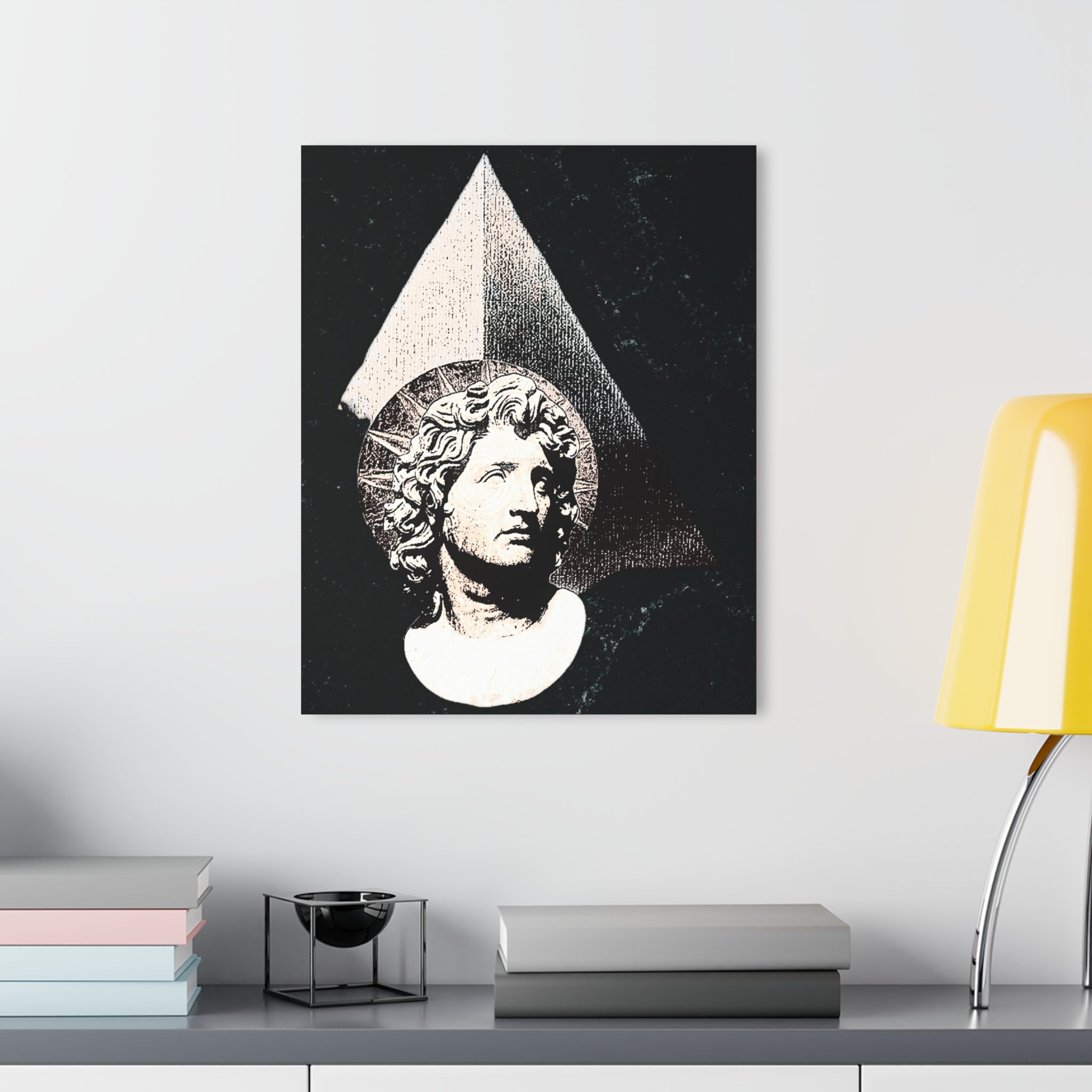 Alexander The Great In Egypt Pyramid Acrylic Print