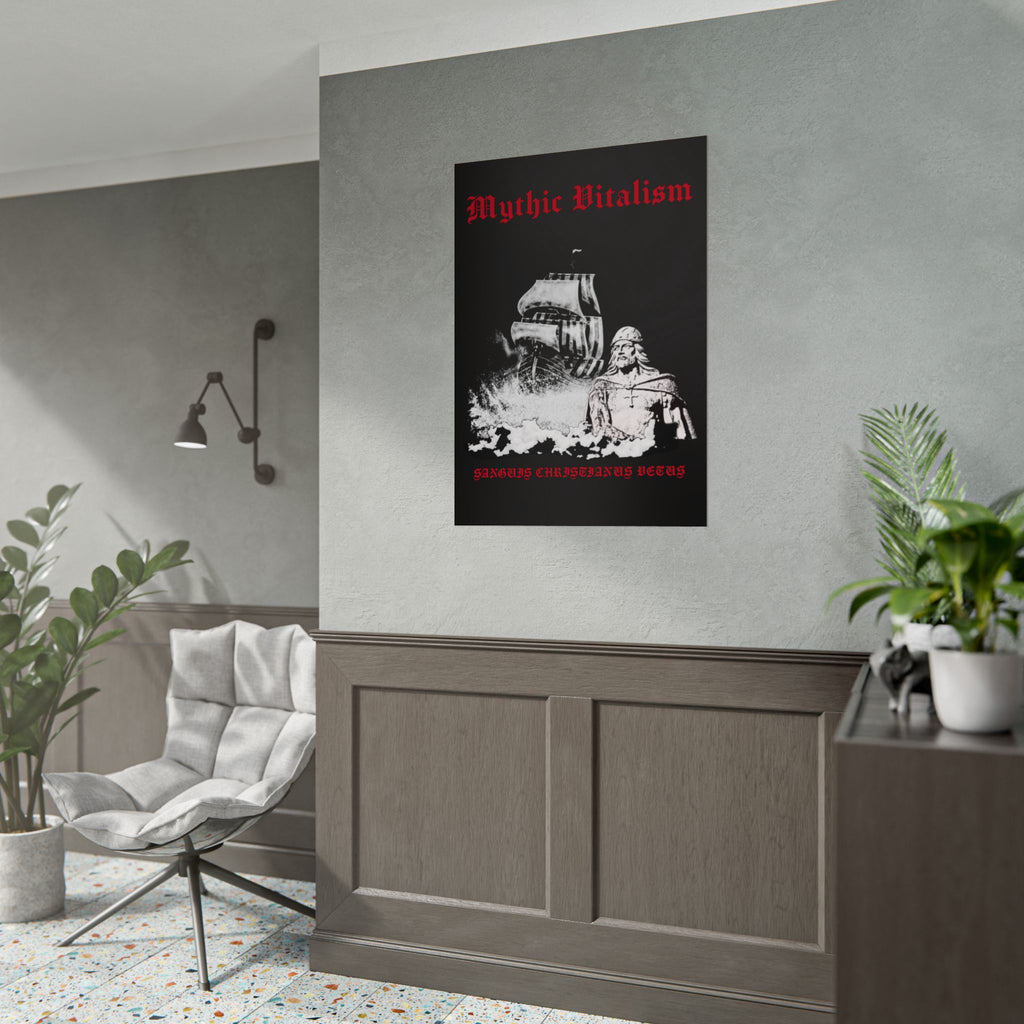 Mythical Vitalism, Sanguis Christianus Vetus Adventure and Exploration Inspired Rolled Posters