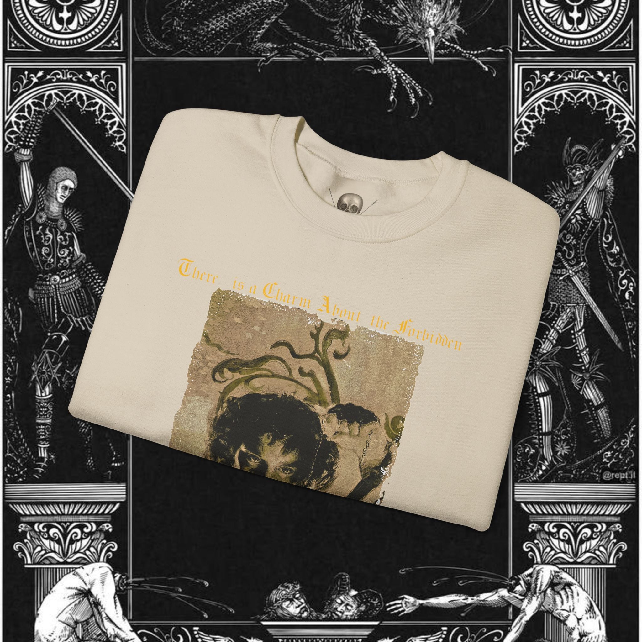 The Last Temptation Medieval Fantasy Graphic Sweatshirt