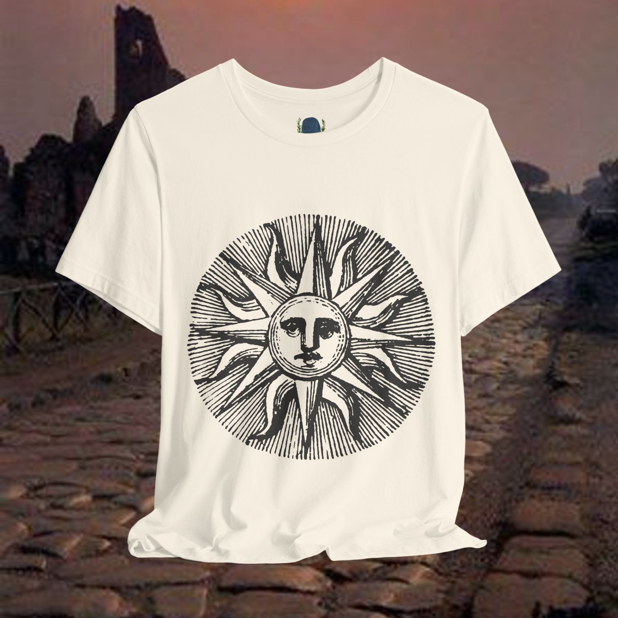Summer Sun Mediterranean Graphic T-Shirt