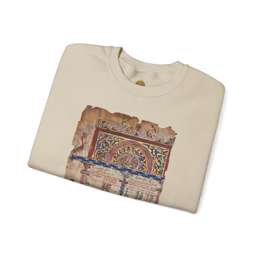 Manuscript of the Ancients Graphic Artistic Sweatshirt