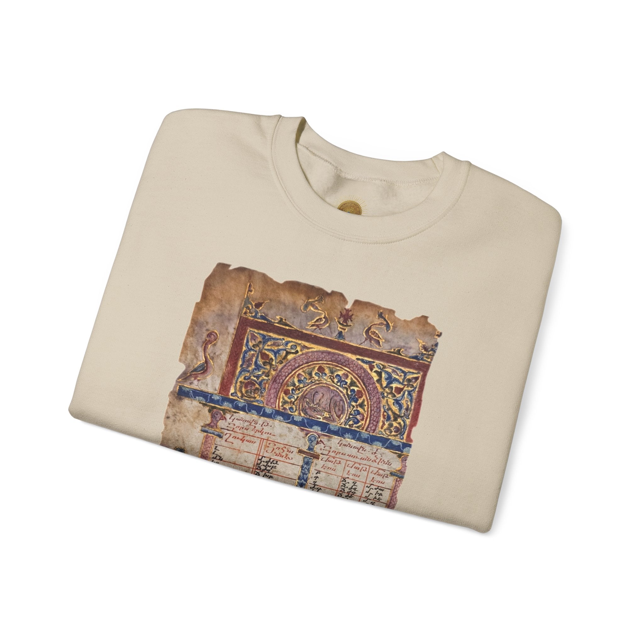 Manuscript of the Ancients Graphic Artistic Sweatshirt