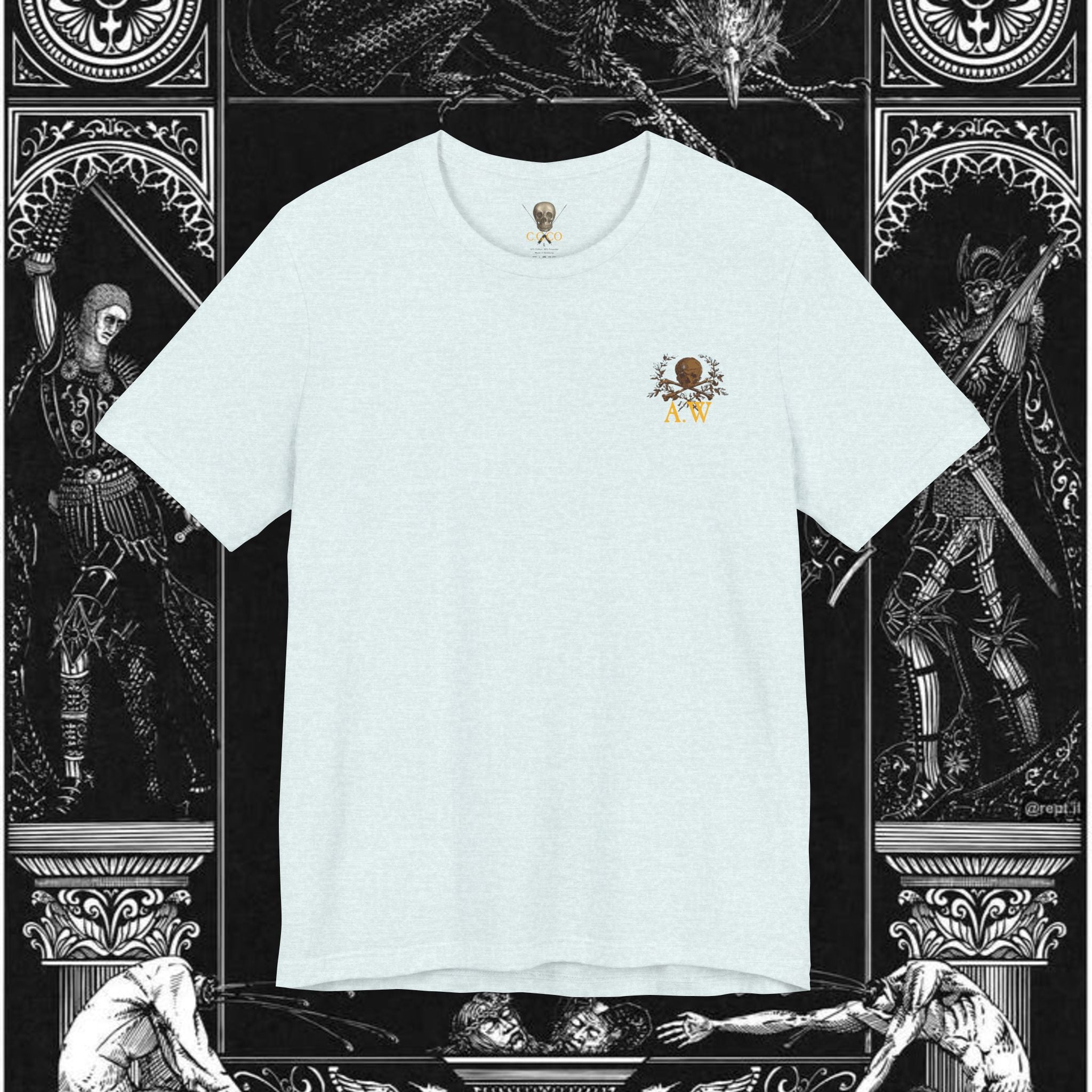 The Knight's Rest Medieval Fantasy Graphic T-Shirt