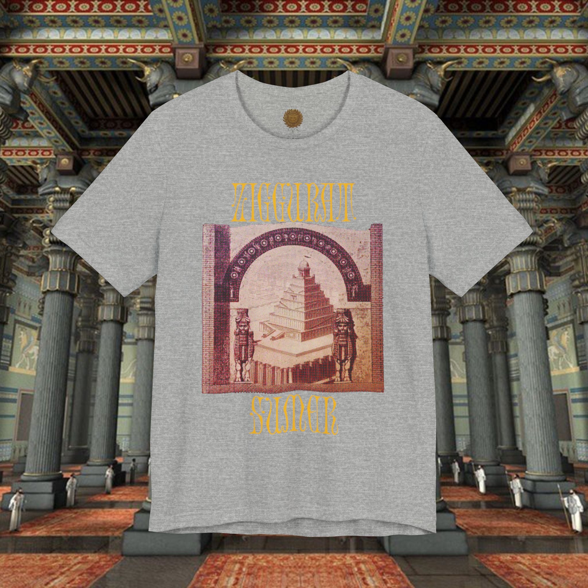 Ziggurat Sumer Mesopotamian Graphic T-Shirt