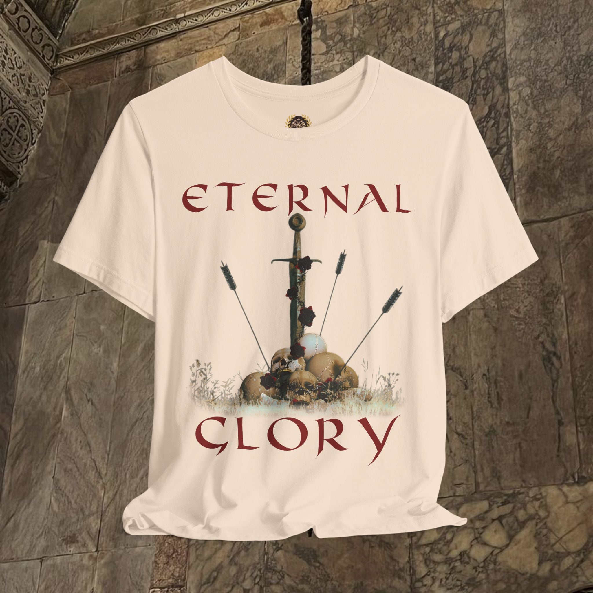 Eternal Glory of the Last Battle Cotton Graphic T-Shirt