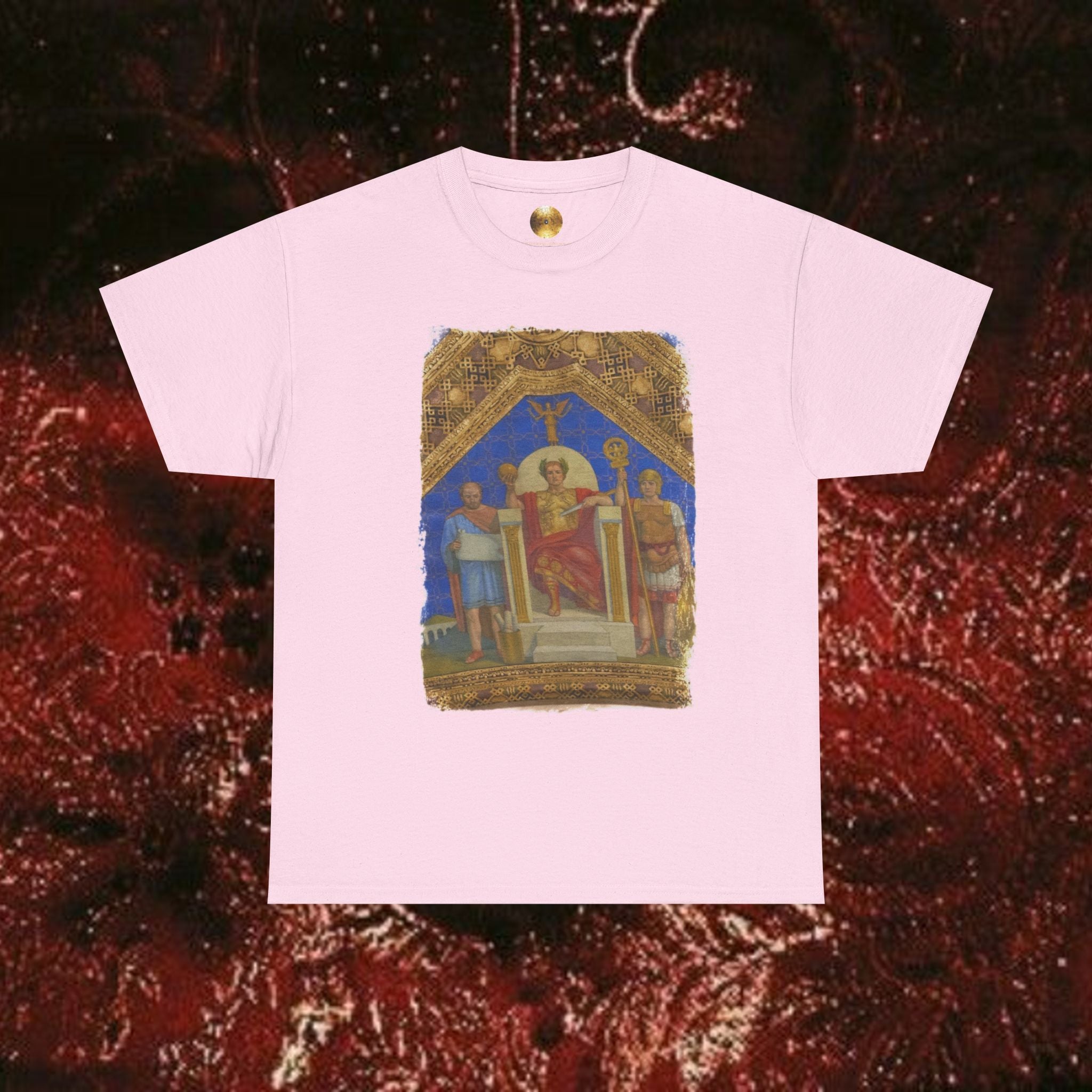 Imperial Throne Art Graphic T-Shirt- Eternal Ruler Design | Constantine Graphics