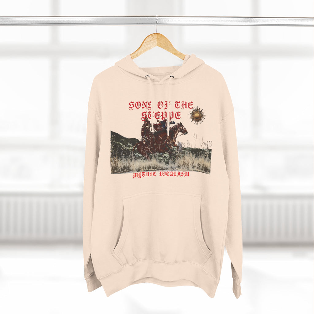 Son of the Steppe Fleece Medieval Graphic Hoodie