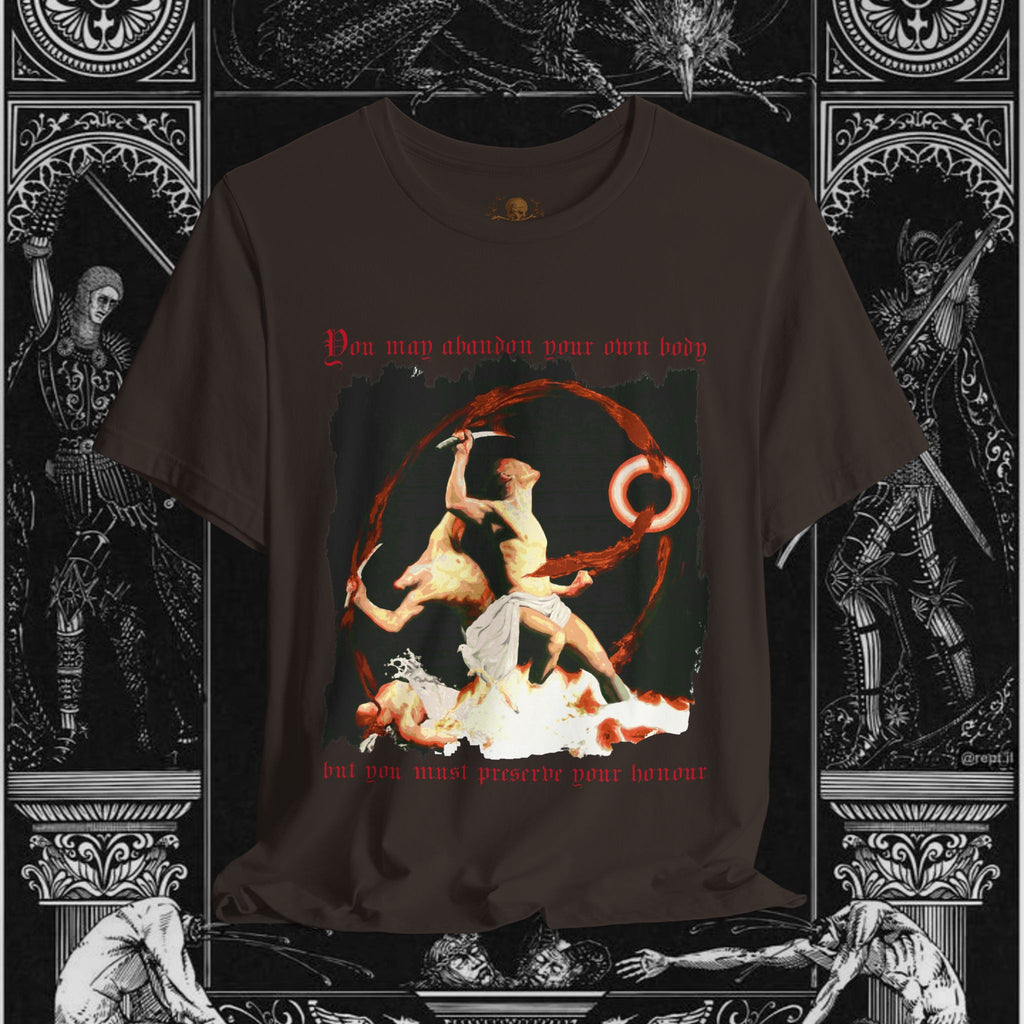 The Samurai's Vengeance Medieval Fantasy Graphic Shirt