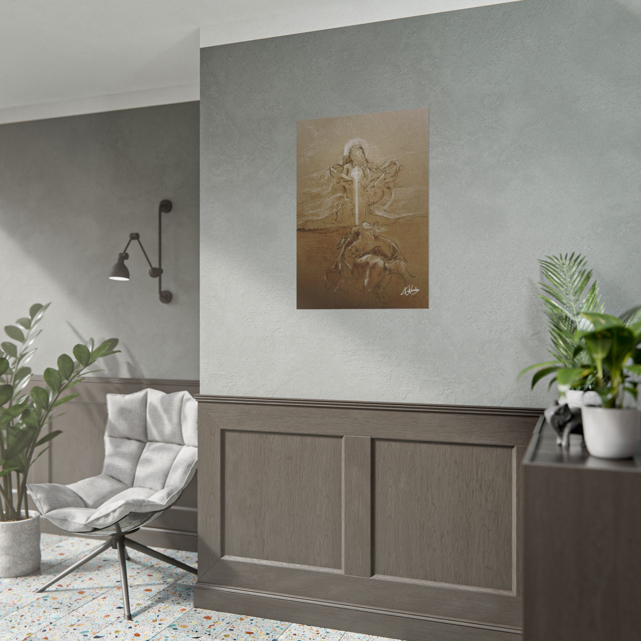 The King's Destiny Medieval Fantasy Fine Art Print