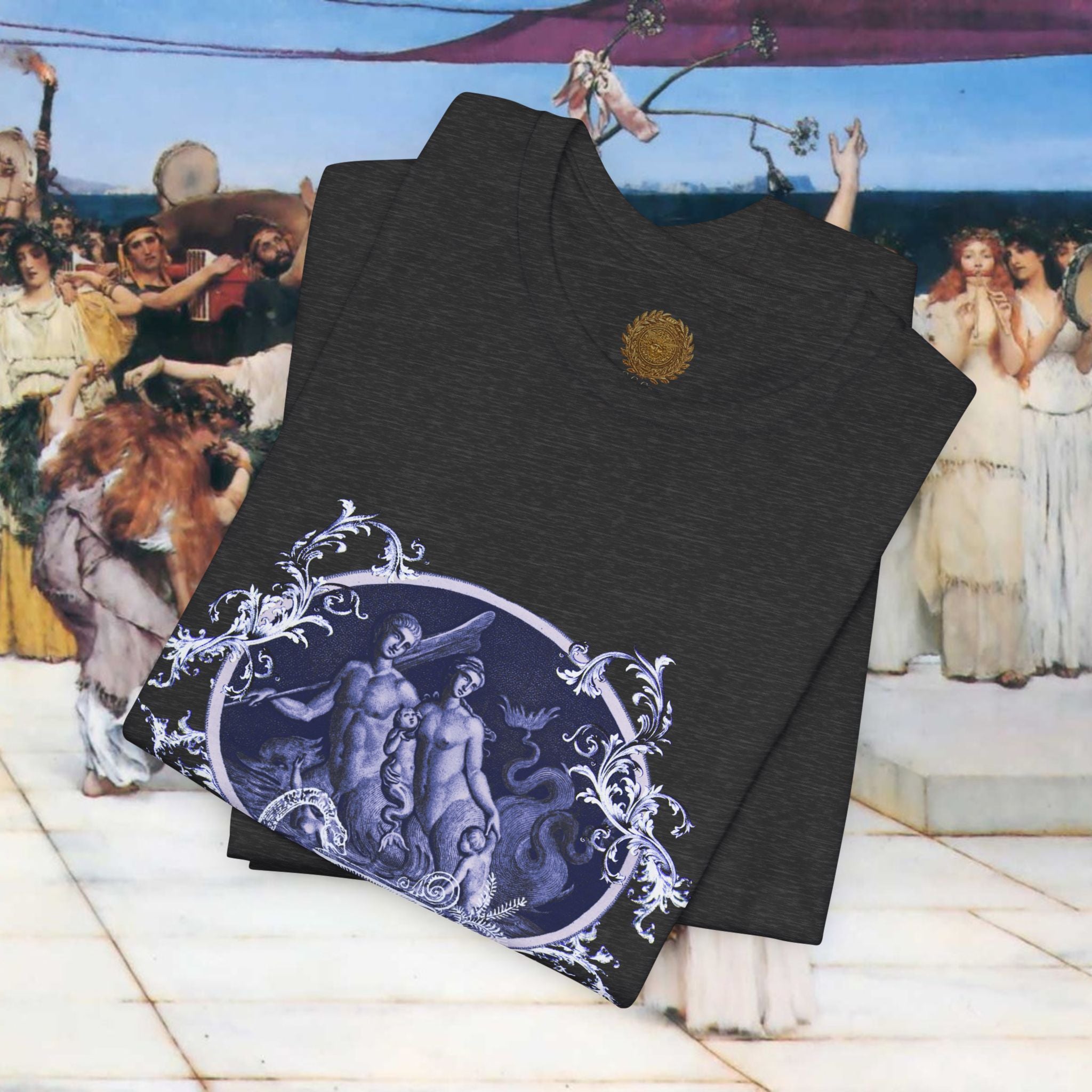 Dagon's Domain Ancient Fish God T-Shirt Mythology