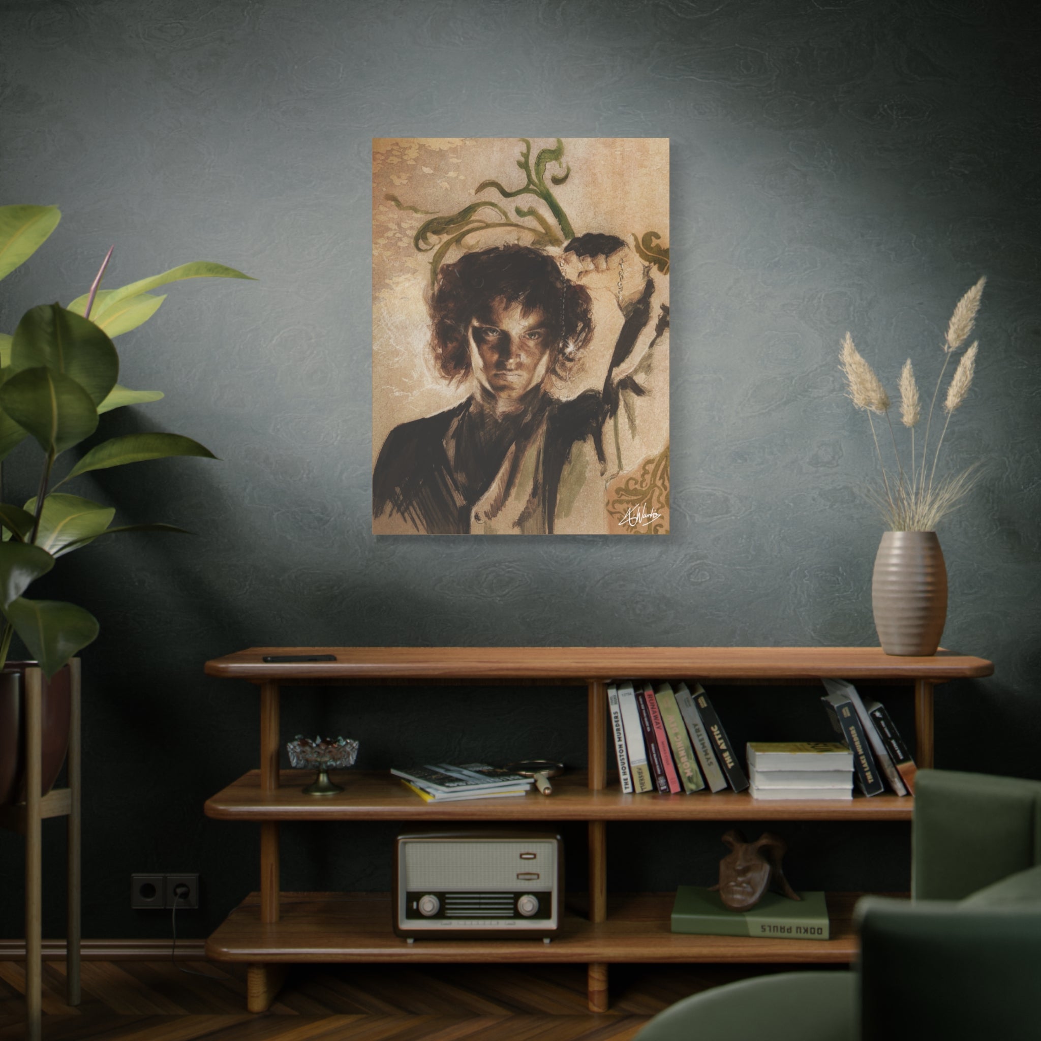 The Last Temptation Medieval Fantasy Canvas