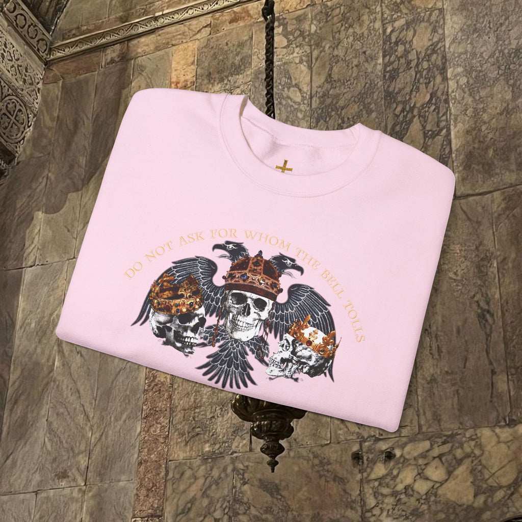 The Kings Fate Byzantine Inspired Graphic Crewneck Sweatshirt