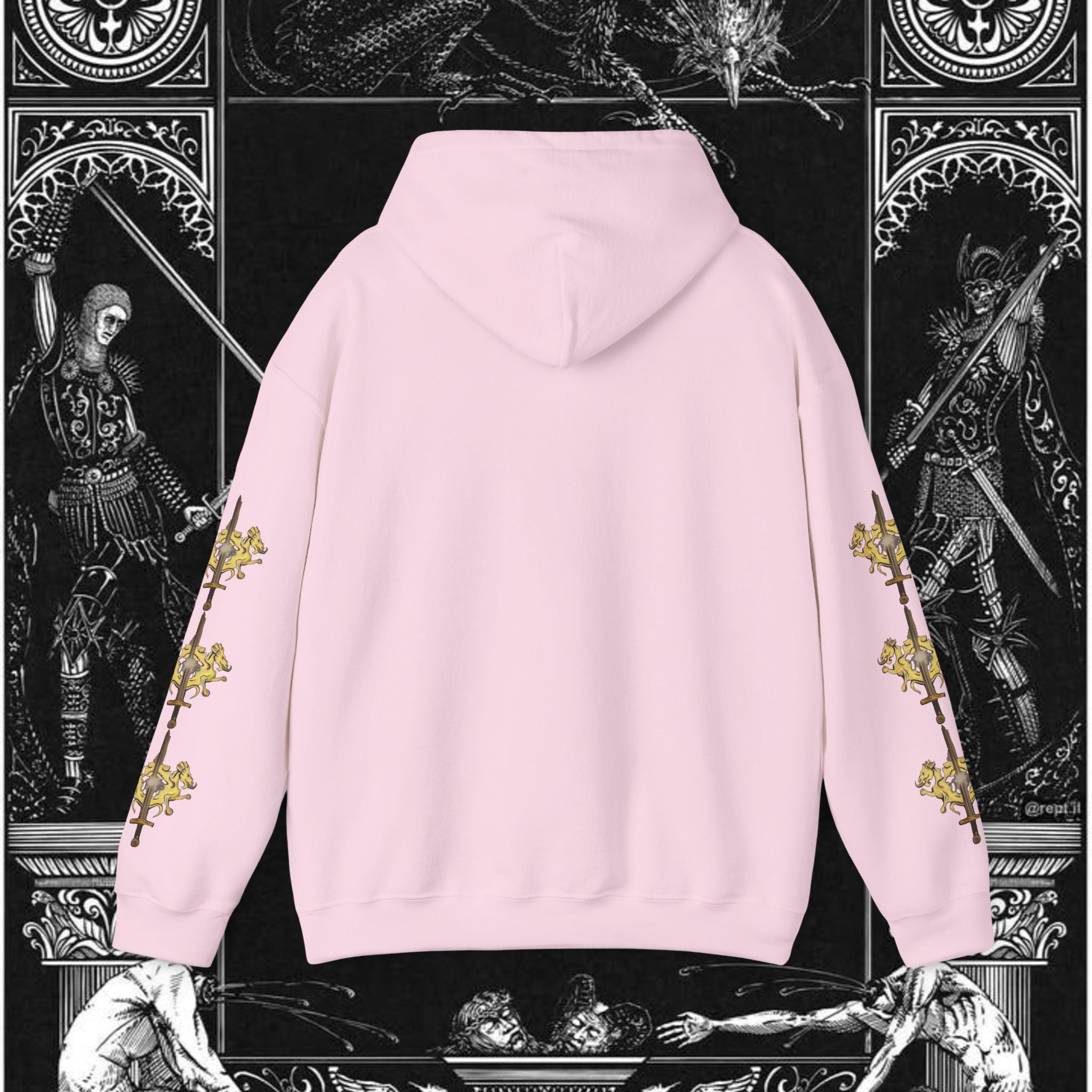 The King's Destiny Medieval Fantasy Graphic Hoodie