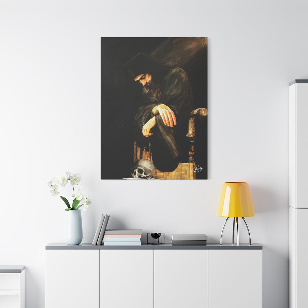 Man's Memento Medieval Fantasy Canvas