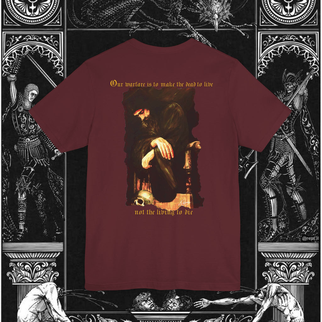 Man's Memento Medieval Fantasy Graphic T Shirt