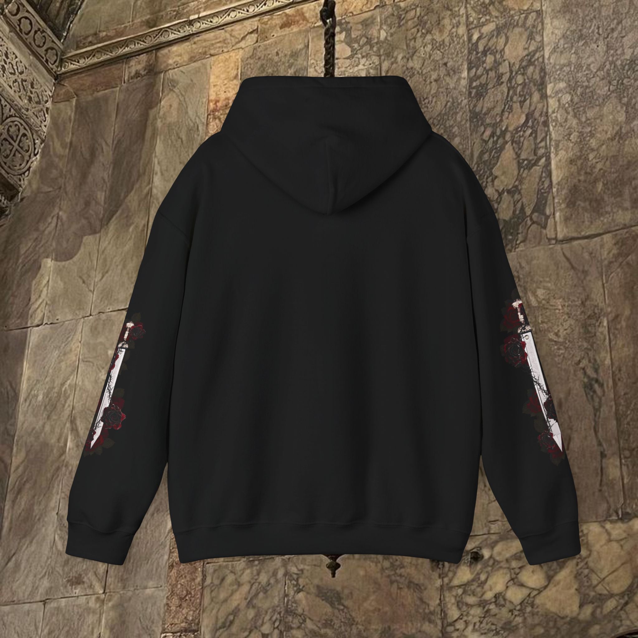 The Last Great Emperor Byzantine Inspired Graphic Hoodie Front Version