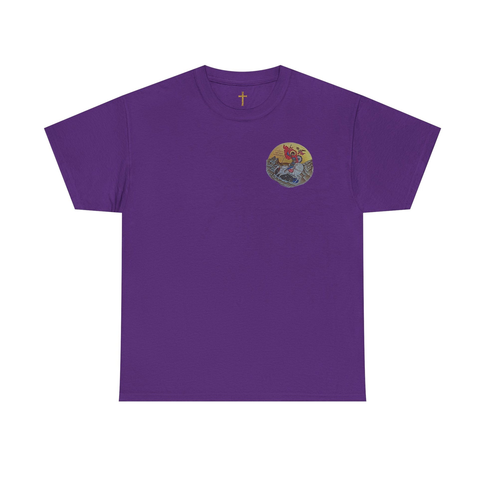 George the Dragon Slayer Graphic T-Shirt, Unisex Heavy Cotton Shirt