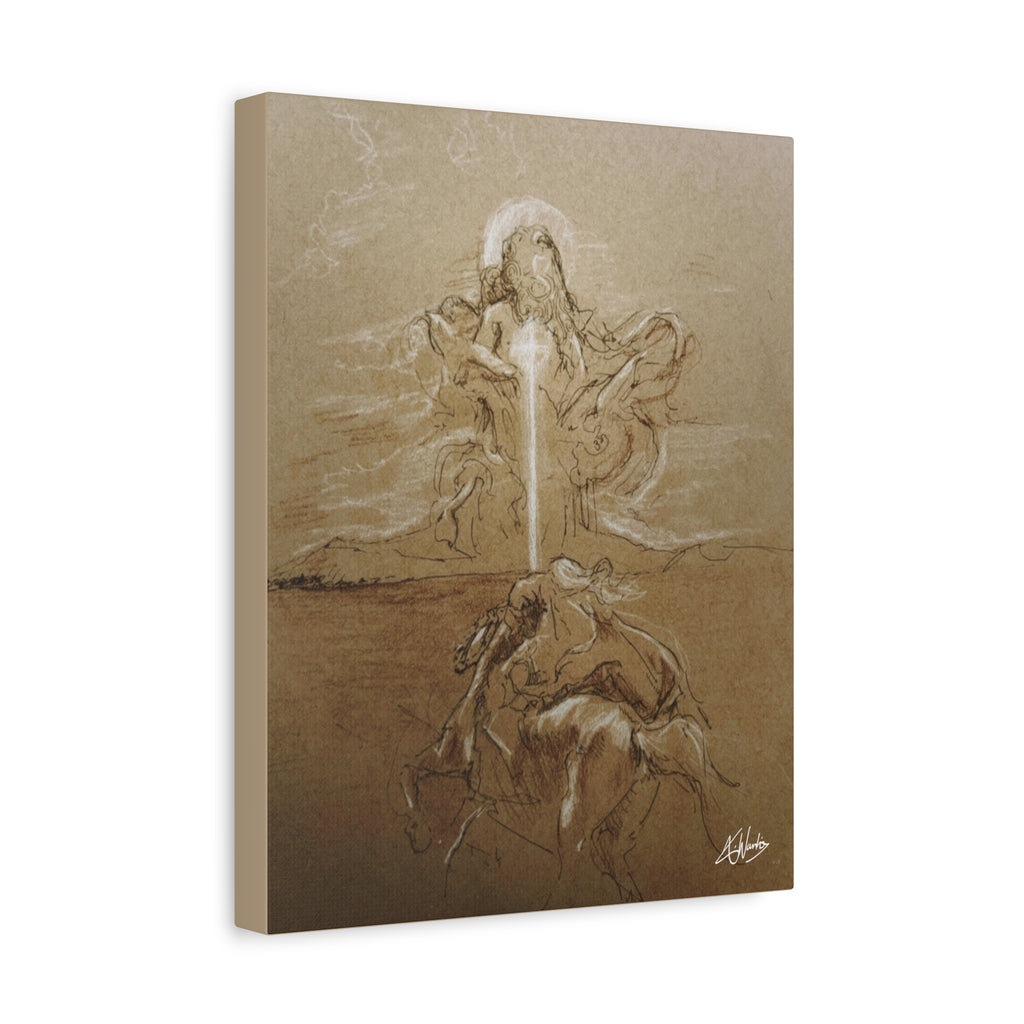 The King's Destiny Medieval Fantasy Canvas