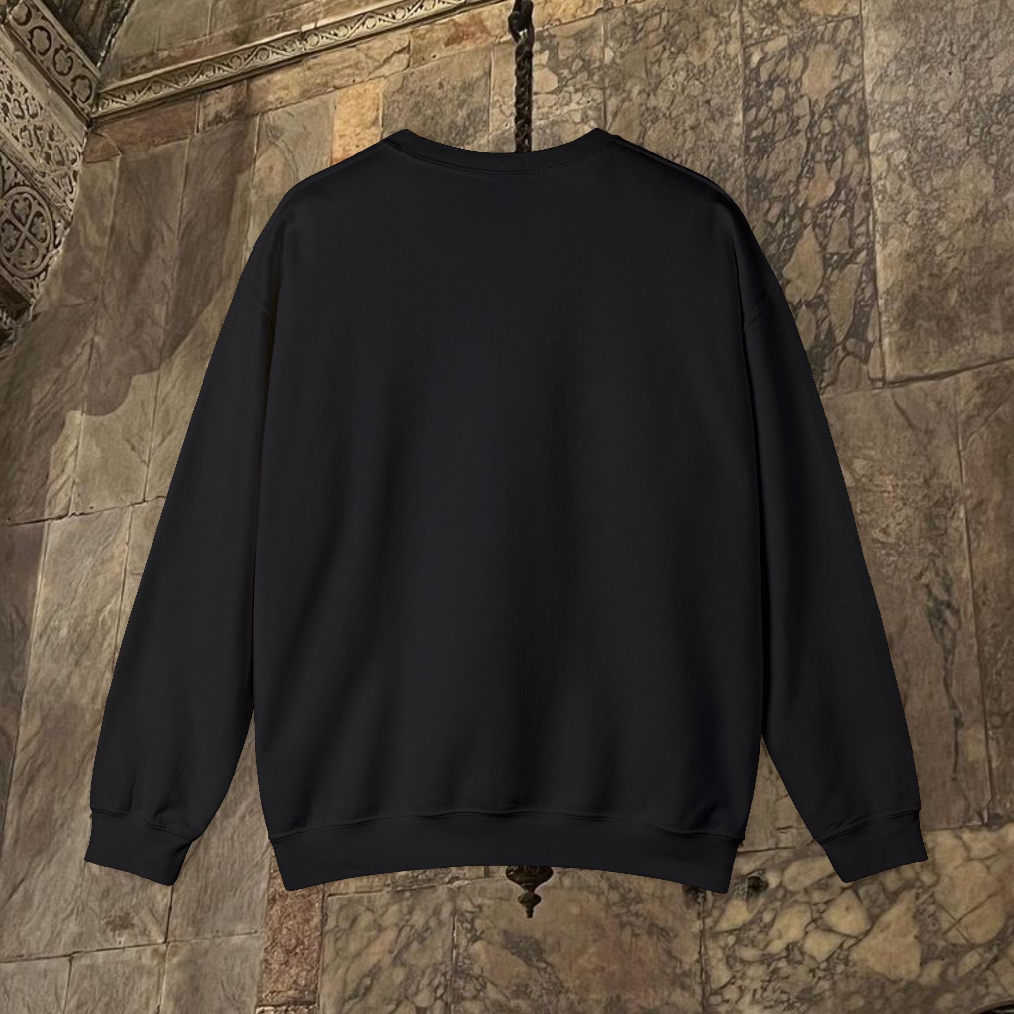 The Kings Fate Byzantine Inspired Graphic Crewneck Sweatshirt
