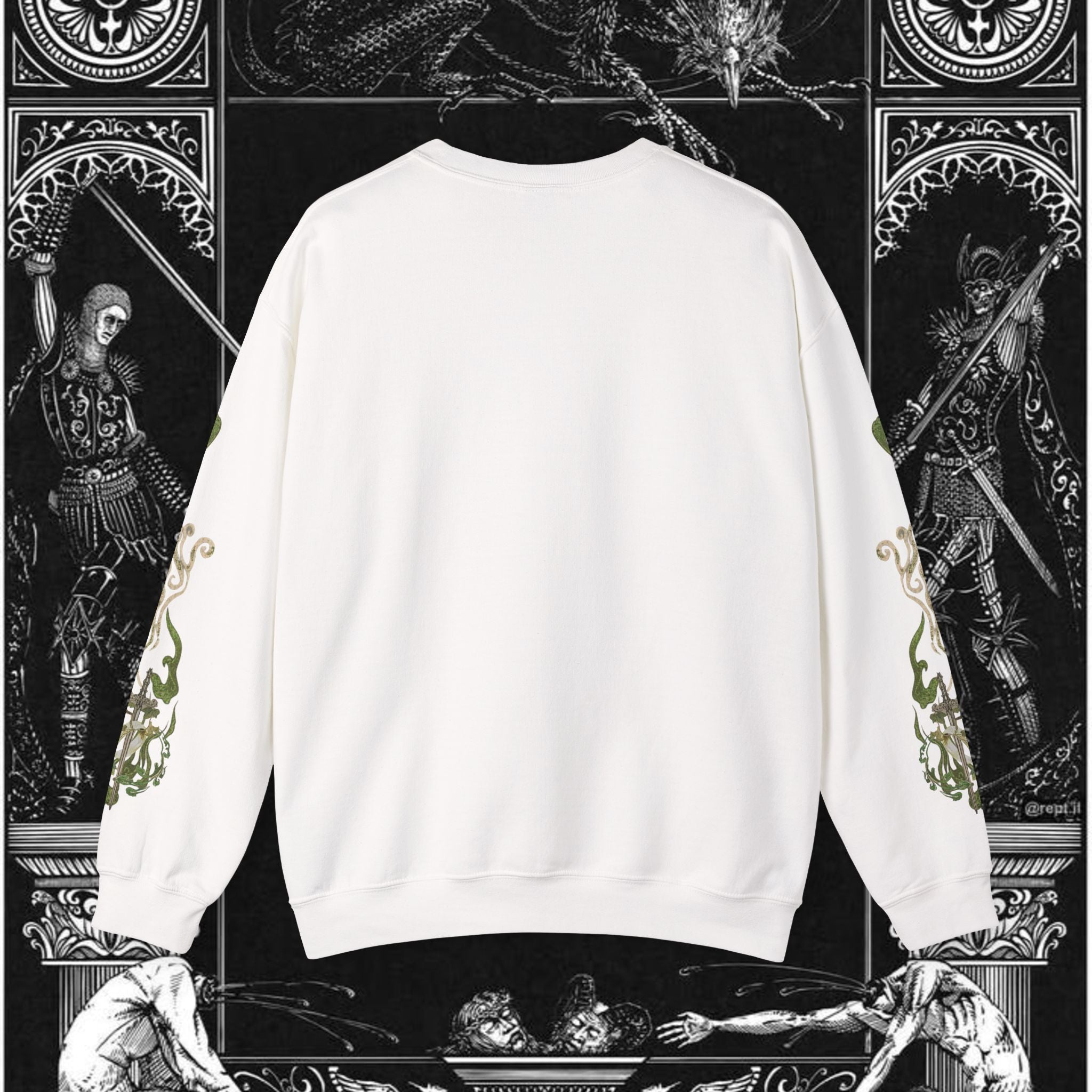 The Last Temptation Medieval Fantasy Graphic Sweatshirt