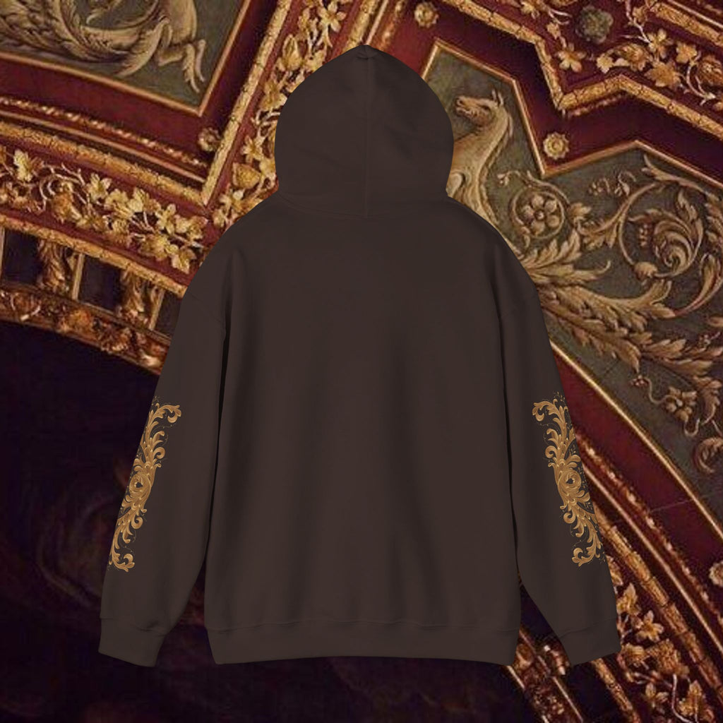 Medusa's Gaze Classical Mythology Inspired Unisex Heavy Blend Hooded Graphic Sweatshirt