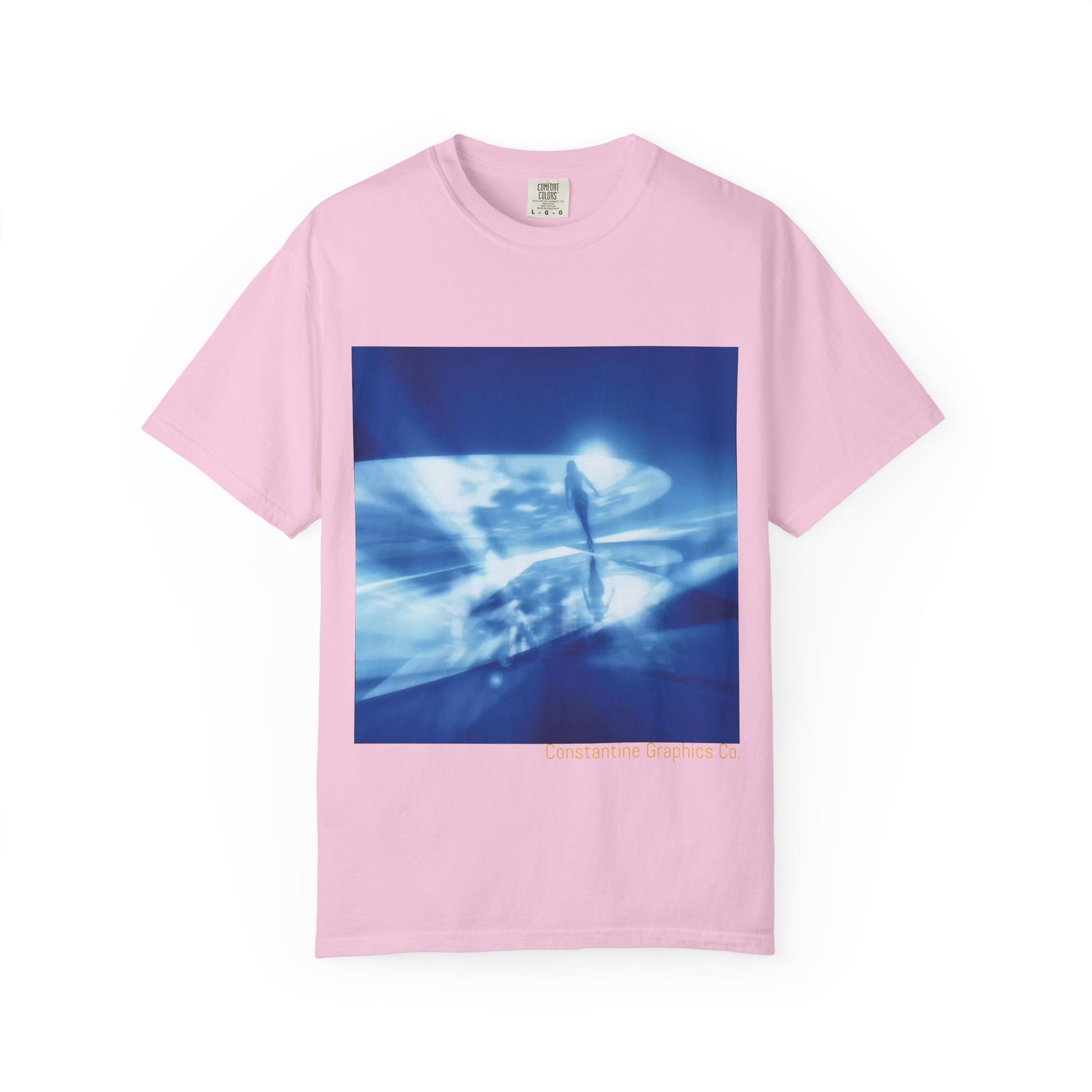 The Blue Portal Cyber Y2k Graphic T Shirt