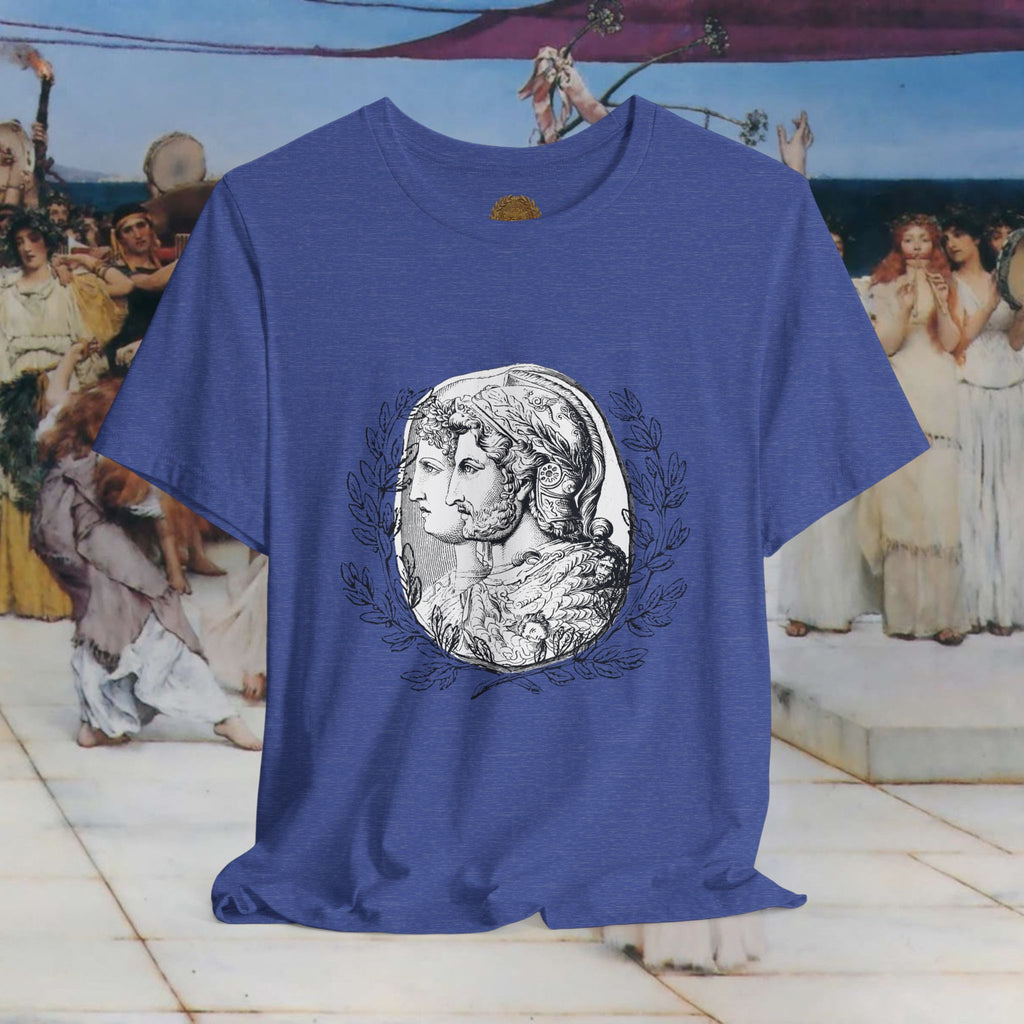Roman Warrior's Spirit Plumed Helmet Cameo T-Shirt