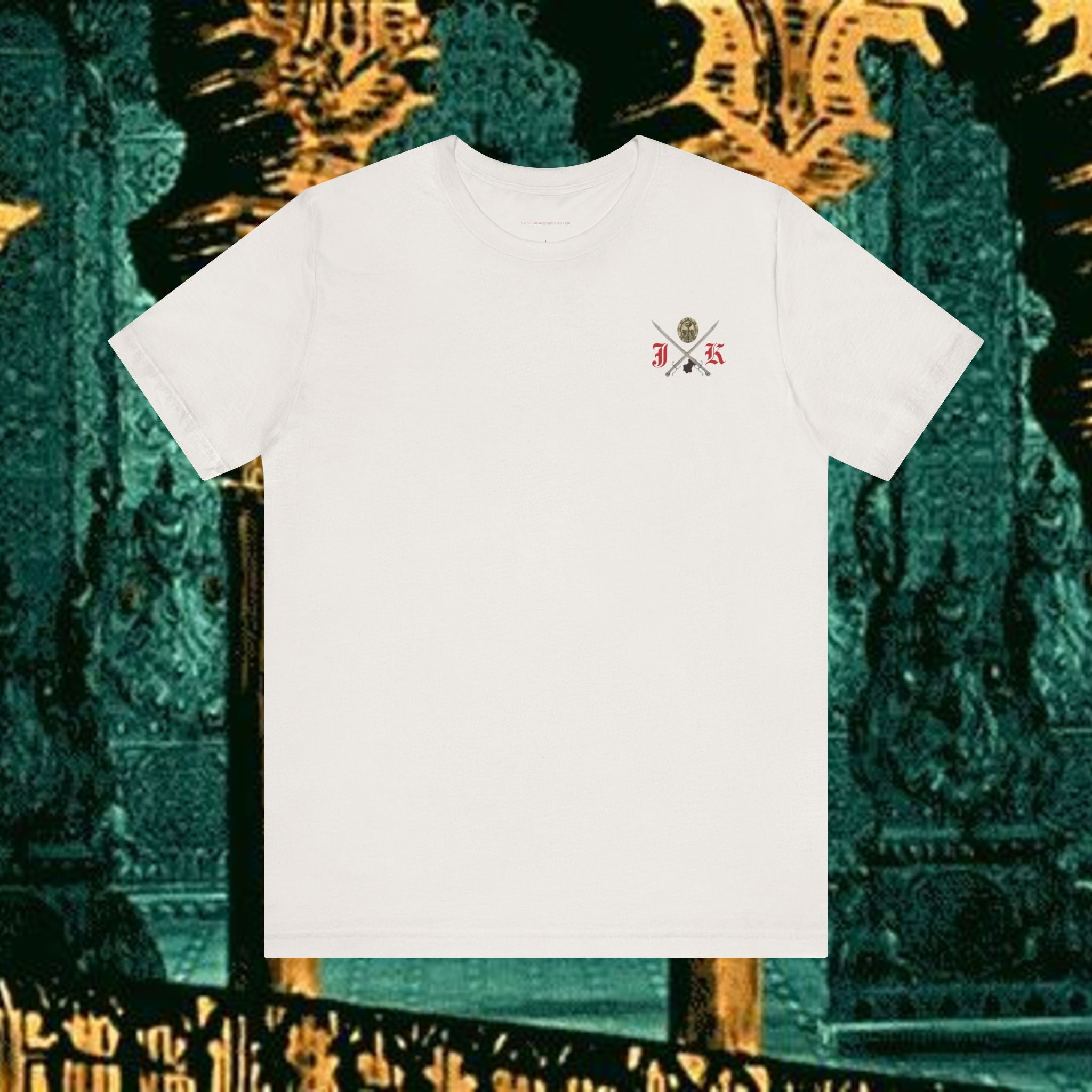 Mythic Vitalism, Sanguis Christianus Vetus Exploration and Adventure Inspired Graphic T Shirt Back Version