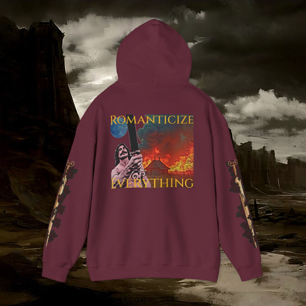 The Barbarian's Mirror Medieval Fantasy Inspired Unisex Hoodie