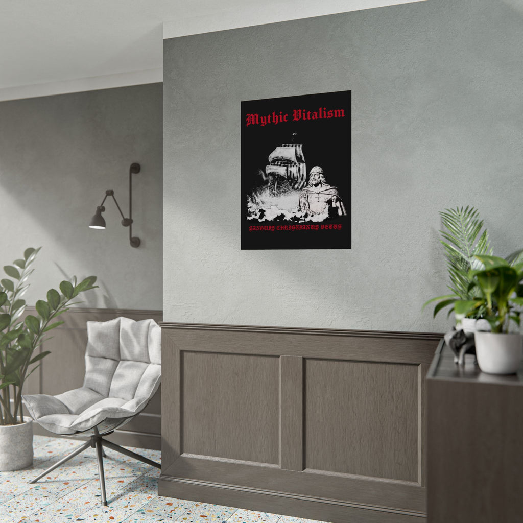 Mythical Vitalism, Sanguis Christianus Vetus Adventure and Exploration Inspired Rolled Posters