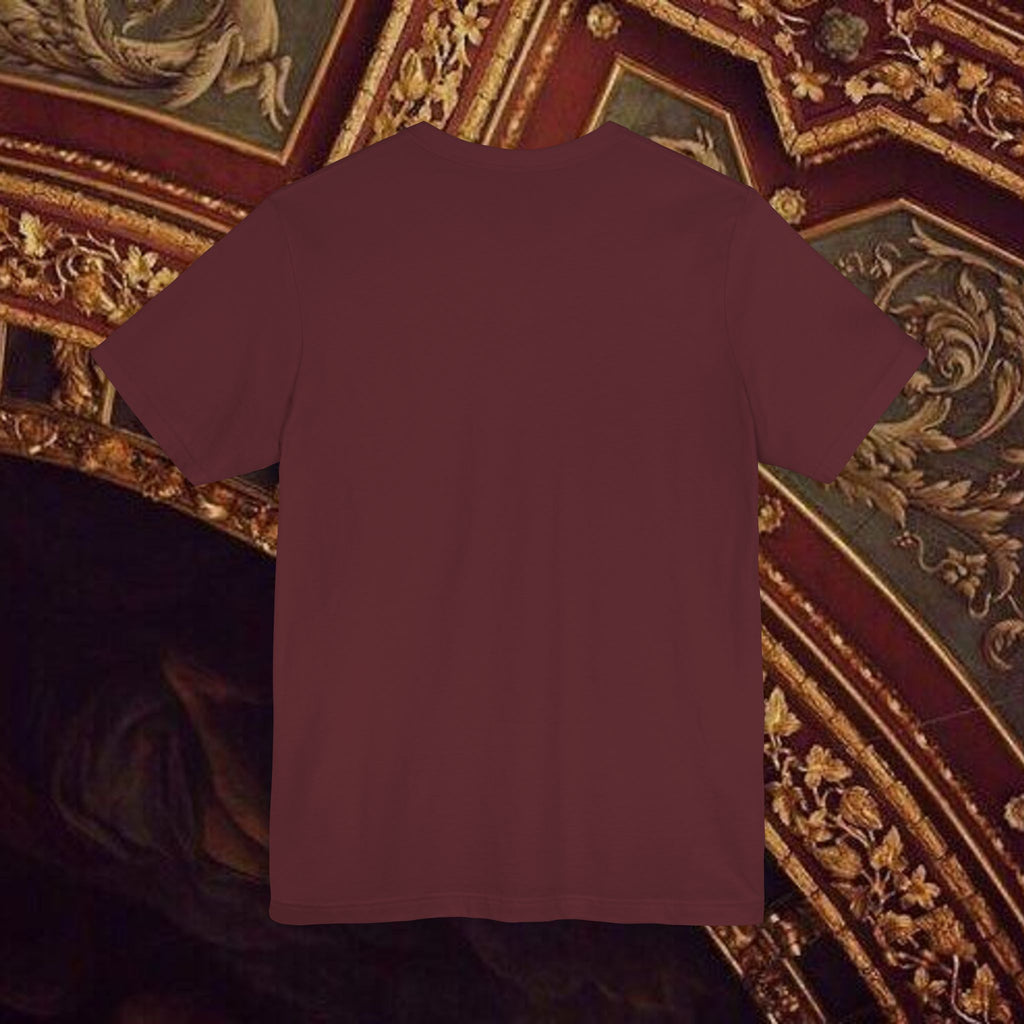 Guardian of the Temple Classically- Inspired Cotton Graphic T Shirt