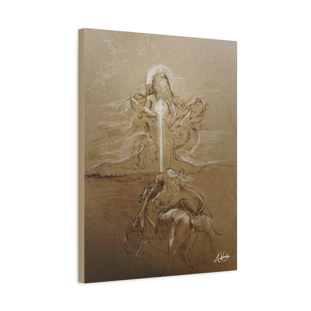 The King's Destiny Medieval Fantasy Canvas