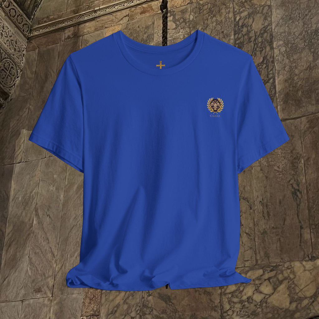 The Last Great Emperor Byzantine Inspired Cotton Graphic T-shirt Back Version
