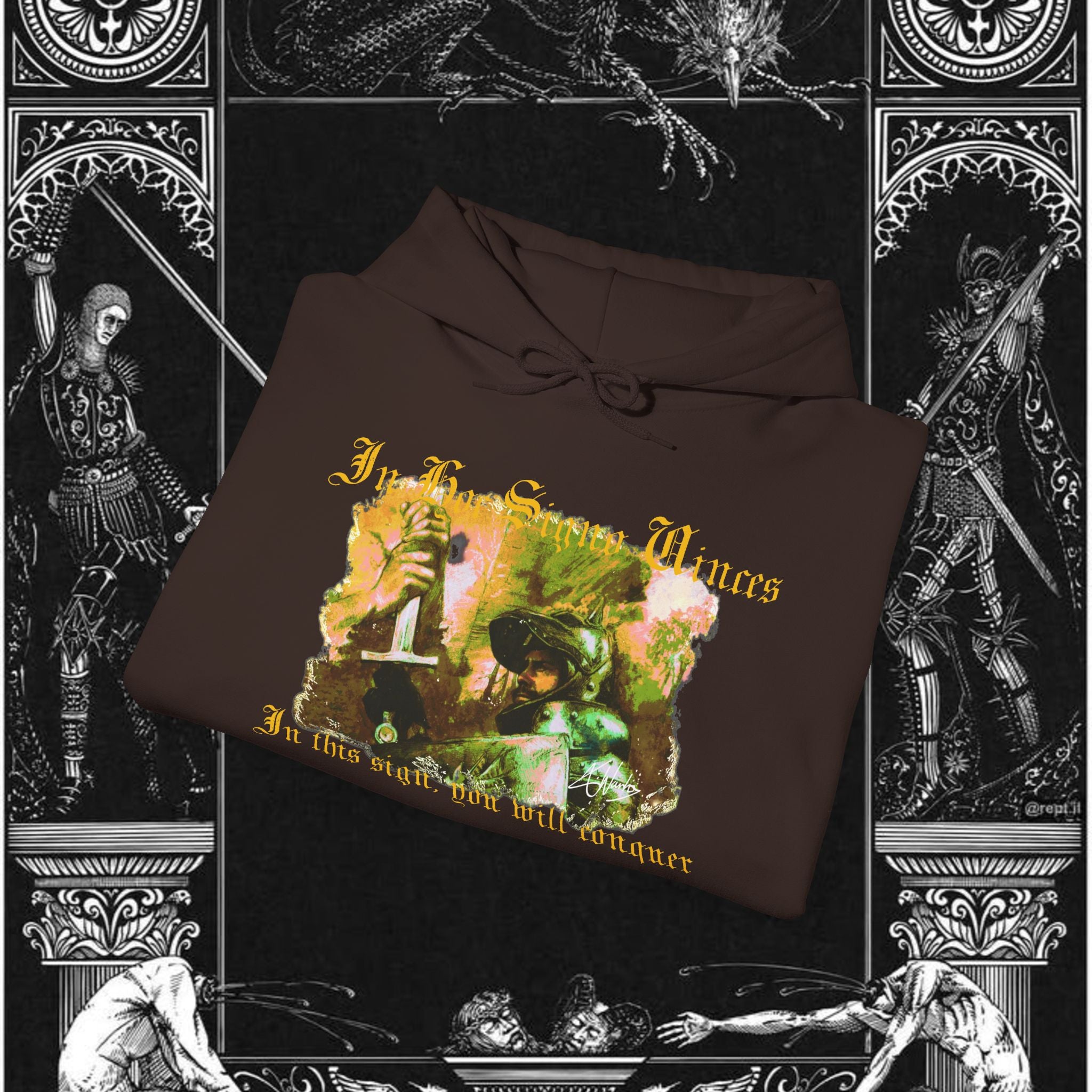 The King's Destiny Medieval Fantasy Graphic Hoodie