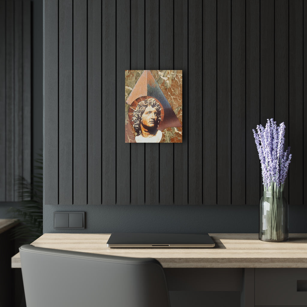 Alexander The Great In Egypt Pyramid Acrylic Print