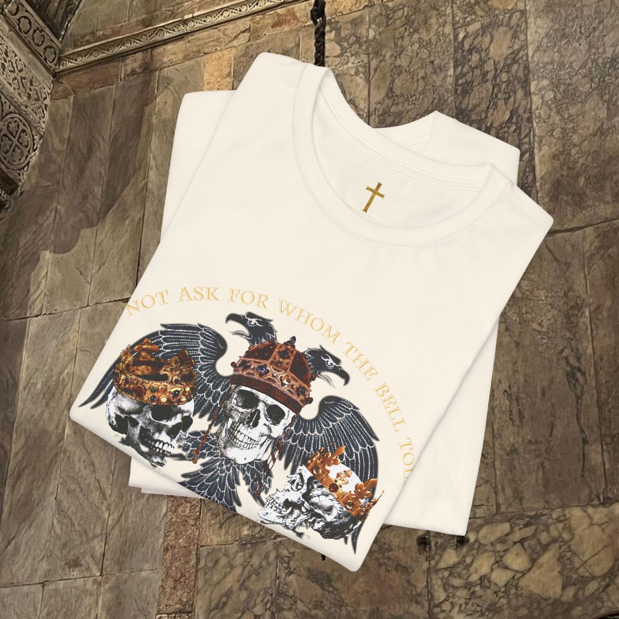 The Kings Fate Byzantine Inspired Cotton Graphic T-shirt
