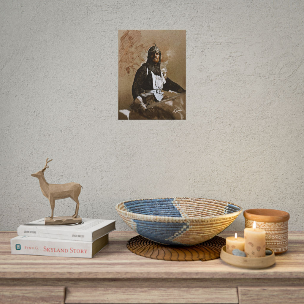 The Knight's Rest Medieval Fantasy Print