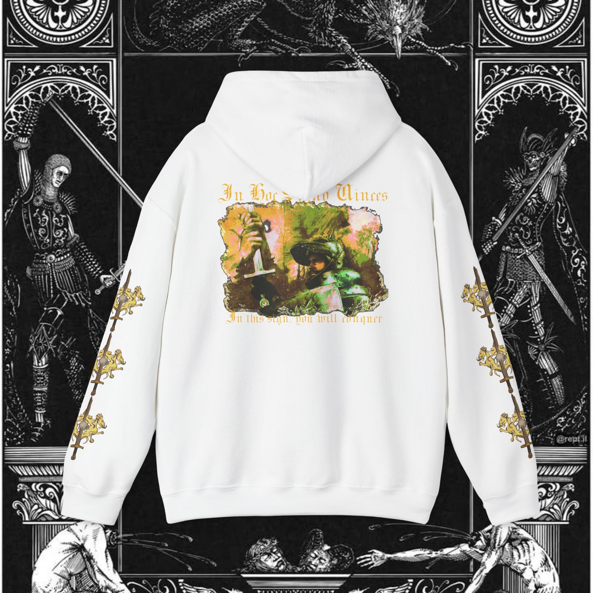 The King's Destiny Medieval Fantasy Graphic Hoodie