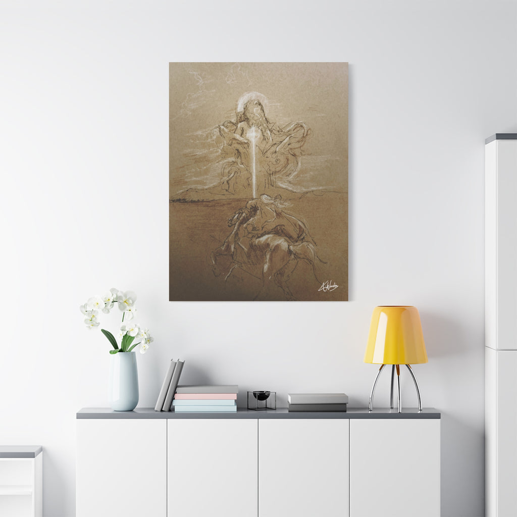 The King's Destiny Medieval Fantasy Canvas