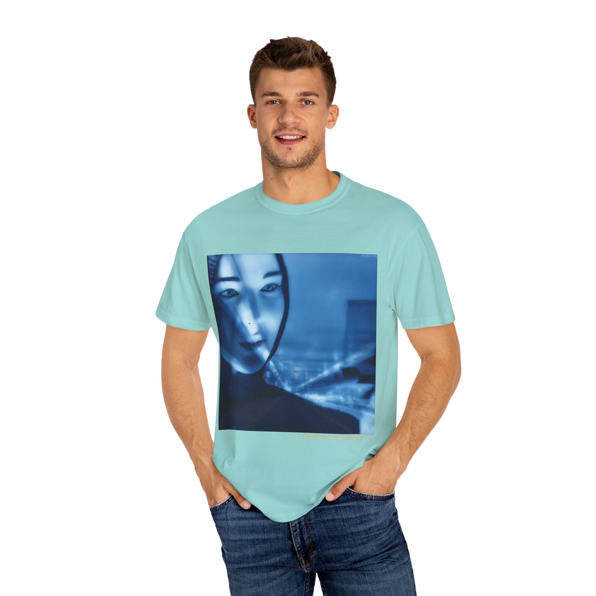 The Device Cyber y2k Graphic T Shirt