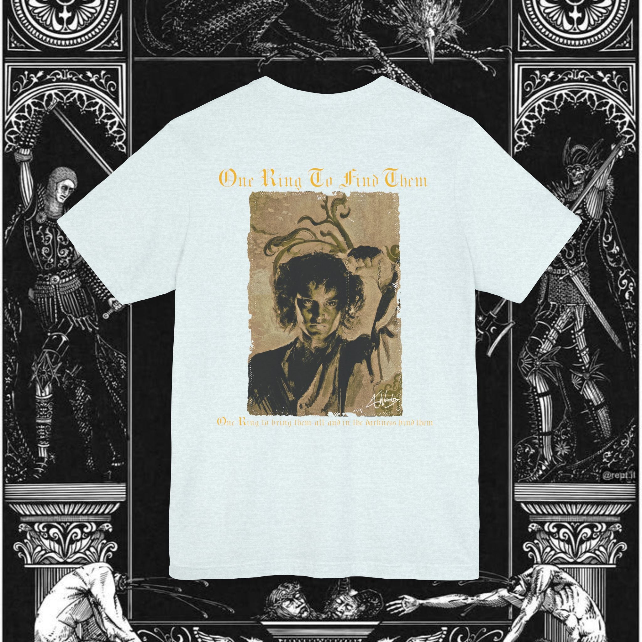 The Last Temptation Medieval Fantasy Graphic Shirt