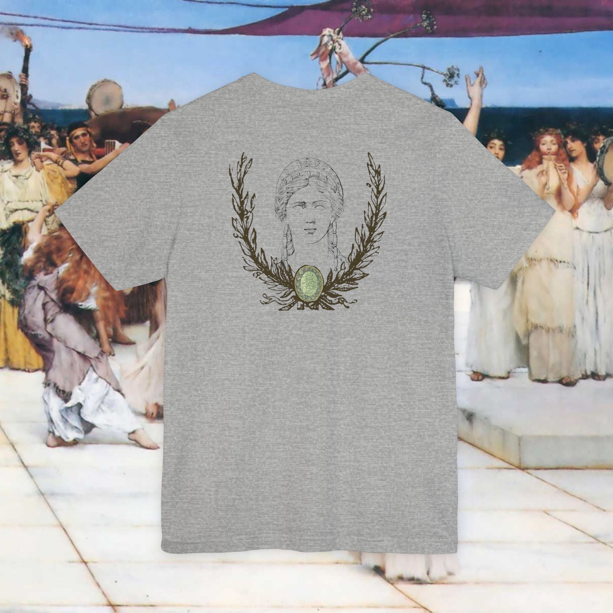 Hera's Wondering Greek Goddess Ornate Diadem T-Shirt